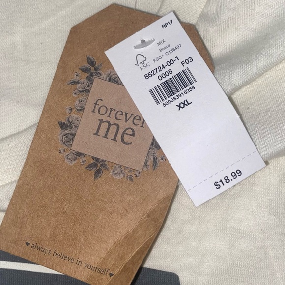 Old Navy Forever Me Size XXL Girls With Dream Become Women With Visions T-Shirt - Picture 10 of 11